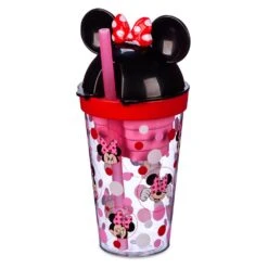 Disney 9 Disney Minnie Mouse Tumbler With Snack Cup And Straw