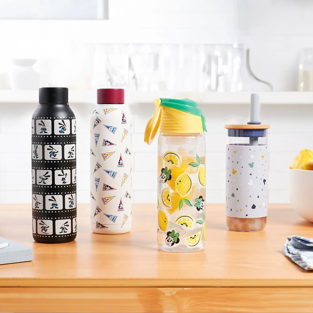 Mickey Mouse and Friends Pennant Stainless Steel Water Bottle Disney Mickey Mouse And Friends Pennant Stainless Steel Water Bottle -Disney 3311046540170 1
