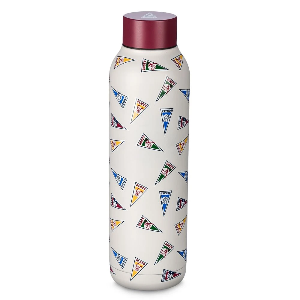 Mickey Mouse and Friends Pennant Stainless Steel Water Bottle Disney Mickey Mouse And Friends Pennant Stainless Steel Water Bottle -Disney 3311046540170