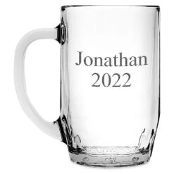 Disney Pluto Glass Mug By Arribas – Large – Personalized -Disney 7409055364127 4